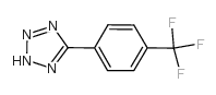 5-[4-(三氟甲基)苯基]-1H-四唑结构式
