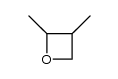 2,3-dimethyl-oxetane Structure