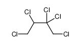 1,2,2,3,4-pentachlorobutane结构式