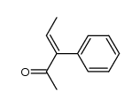 (E)-3-phenyl-3-penten-2-one Structure