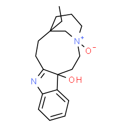 7-Ethyl-4,5,6,7,8,9-hexahydro-2H-3,7-methanoazacycloundecino[5,4-b]indol-14b(1H)-ol 3-oxide Structure