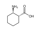 (1r,2r)-2-aminocyclohexanecarboxylic acid Structure