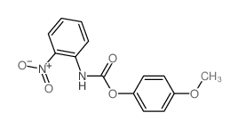 Carbanilic acid,o-nitro-, p-methoxyphenyl ester (8CI)结构式
