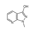 1-methyl-2H-pyrazolo[3,4-b]pyridin-3-one结构式