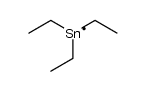 Sn(C2H5)3-radical结构式