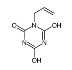 1-prop-2-enyl-1,3,5-triazinane-2,4,6-trione Structure