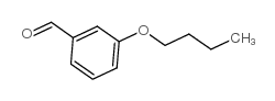 3-丁氧基苯甲醛结构式