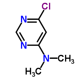 4-氯-6-二甲氨基嘧啶结构式