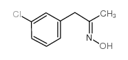 (3-chlorophenyl)acetone oxime结构式