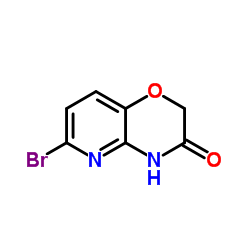6-bromo-2H-pyrido[3,2-b][1,4]oxazin-3(4H)-one structure