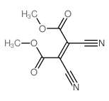 dimethyl 2,3-dicyanobut-2-enedioate结构式