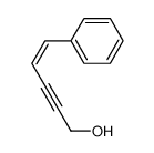 (Z)-5-phenyl-4-penten-2-yn-1-ol Structure