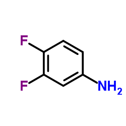3,4-二氟苯胺结构式