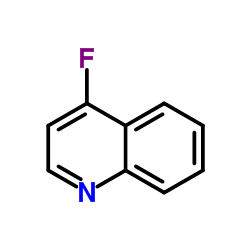 4-氟喹啉结构式