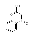 2-(benzenesulfinyl)acetic acid Structure