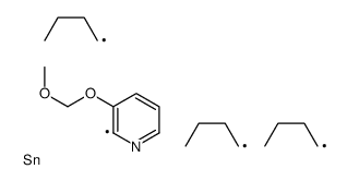 3-甲氧基-2-三丁基锡吡啶结构式