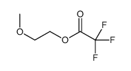 2-methoxyethyl 2,2,2-trifluoroacetate Structure