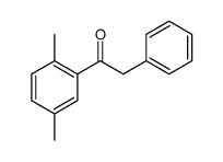 1-(2,5-dimethylphenyl)-2-phenylethanone结构式