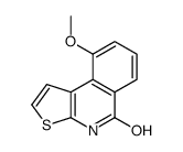9-甲氧基-噻吩并[2,3-c]异喹啉-5(4h)-酮结构式