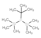 tert-butyl-bis(trimethylsilyl)phosphane结构式