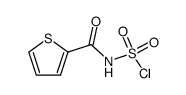 N-chlorosulfonyl-thiophene-2-carboxamide结构式