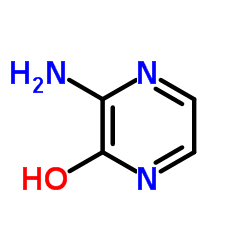 2-氨基-3-羟基吡嗪结构式