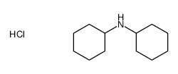 N-cyclohexylcyclohexanamine,hydrochloride Structure
