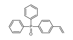 1-diphenylphosphoryl-4-ethenylbenzene结构式