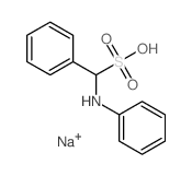 .alpha.-Toluenesulfonic acid, .alpha.-anilino-, sodium salt结构式