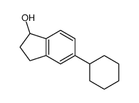 5-Cyclohexylindan-1-ol结构式