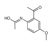 N-(2-acetyl-4-methoxyphenyl)acetamide Structure