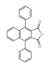 Naphtho[2,3-c]furan-1,3-dione, 4,9-diphenyl-结构式