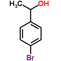 1-(4-Bromophenyl)ethanol Structure