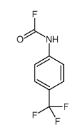 N-[4-(trifluoromethyl)phenyl]carbamoyl fluoride Structure