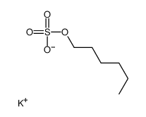 potassium,hexyl sulfate Structure