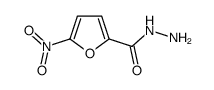 5-硝基呋喃-2-甲酰肼结构式