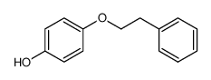 4-苯乙氧基苯酚结构式