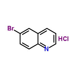 6-溴喹啉盐酸盐结构式
