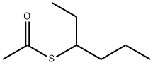 Thioacetic acid S-(1-ethylbutyl) ester结构式