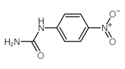 (4-硝基苯基)尿素结构式