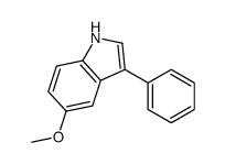 5-methoxy-3-phenyl-1H-indole Structure