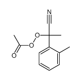 Peracetic acid 1-cyano-1-(2-methylphenyl)ethyl ester picture