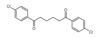 1,6-bis(4-chlorophenyl)hexane-1,6-dione结构式