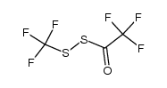 SS-(trifluoromethyl) 2,2,2-trifluoroethane(dithioperoxoate) Structure