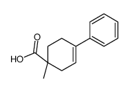 1-methyl-4-phenylcyclohex-3-ene-1-carboxylic acid结构式