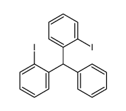 1-iodo-2-[(2-iodophenyl)-phenylmethyl]benzene结构式
