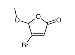 4-Bromo-5-methoxy-2(5H)-furanone Structure