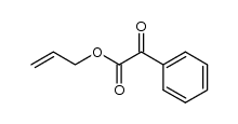 allyl 2-oxo-2-phenylacetate结构式
