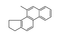 7-methyl-16,17-dihydro-15H-cyclopenta[a]phenanthrene结构式