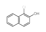 1-氯-2-萘酚结构式